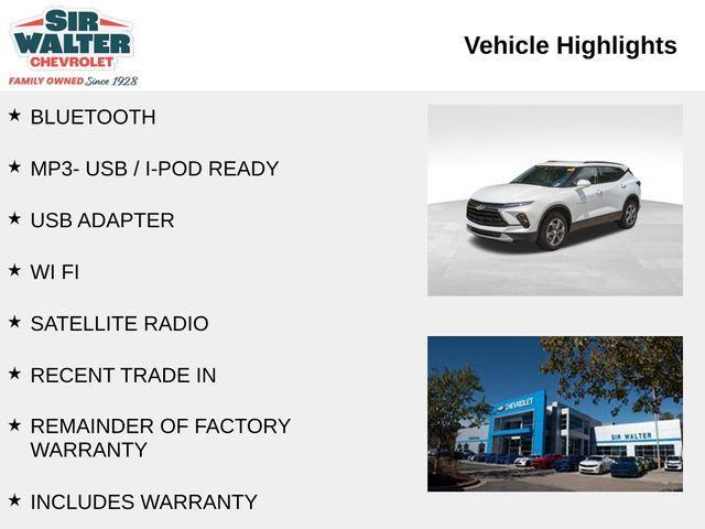 used 2023 Chevrolet Blazer car, priced at $26,991