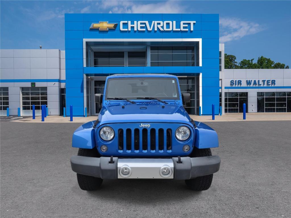 used 2015 Jeep Wrangler Unlimited car, priced at $17,400