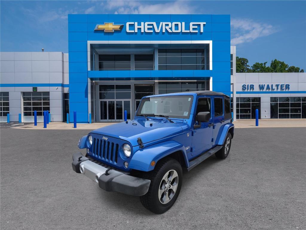 used 2015 Jeep Wrangler Unlimited car, priced at $17,400