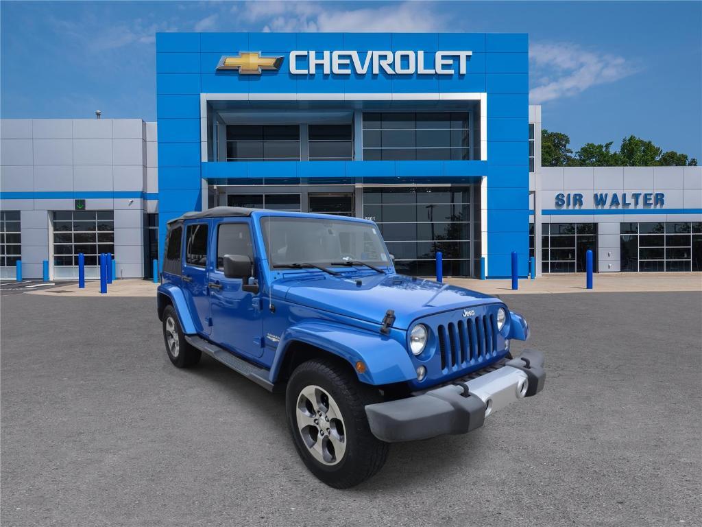 used 2015 Jeep Wrangler Unlimited car, priced at $17,400