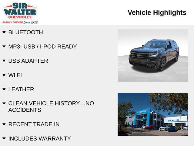 used 2021 Volkswagen Atlas car, priced at $27,999
