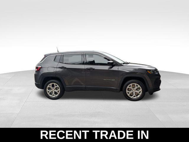 used 2024 Jeep Compass car, priced at $21,500