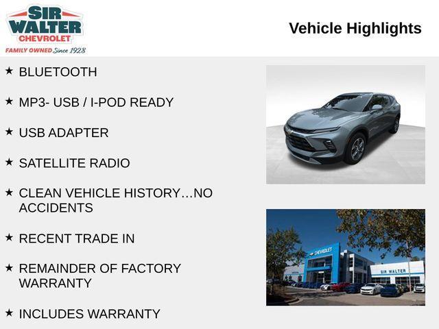 used 2023 Chevrolet Blazer car, priced at $26,799