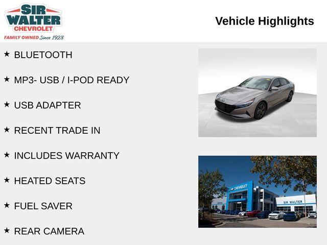 used 2021 Hyundai Elantra car, priced at $15,196