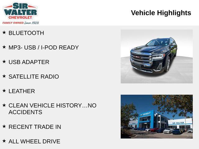 used 2021 GMC Acadia car, priced at $18,989