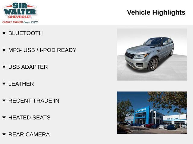 used 2016 Land Rover Range Rover Sport car, priced at $11,723