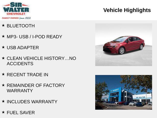 used 2024 Toyota Corolla car, priced at $20,999