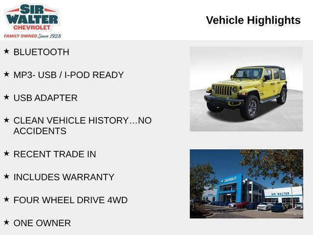 used 2022 Jeep Wrangler Unlimited car, priced at $32,339