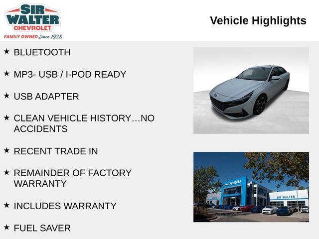 used 2021 Hyundai Elantra car, priced at $17,193