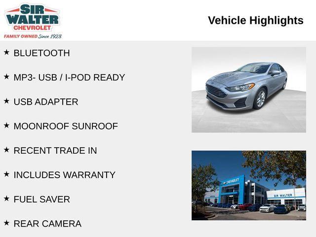 used 2019 Ford Fusion Hybrid car, priced at $15,500