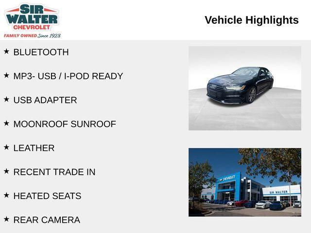 used 2016 Audi A6 car, priced at $13,619