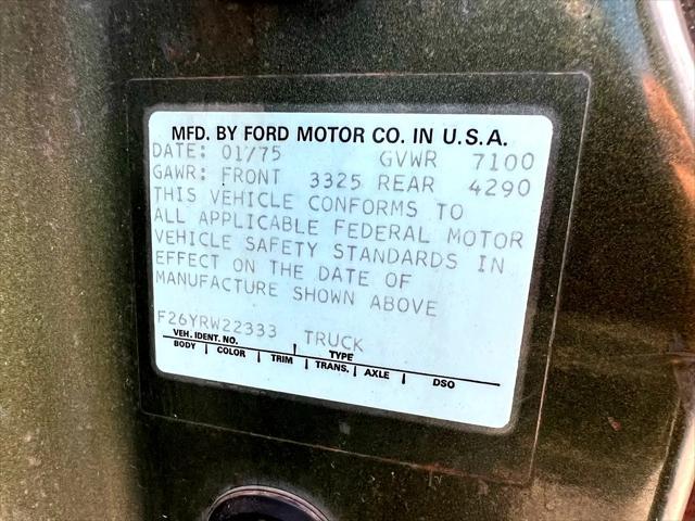 used 1975 Ford F-250 car, priced at $17,995