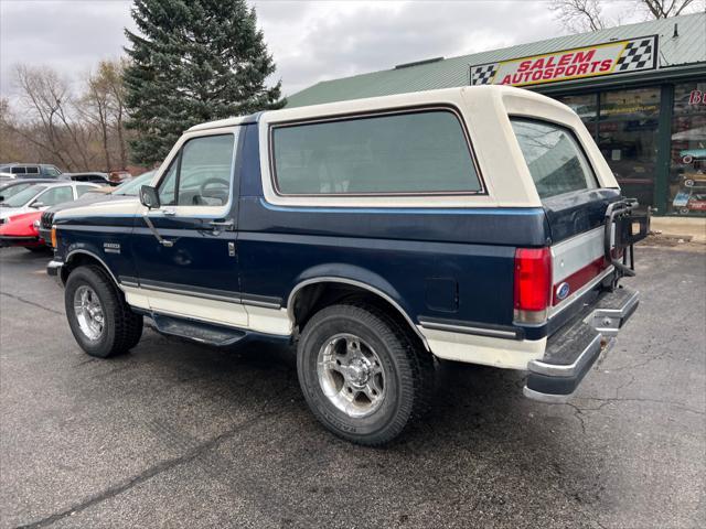 used 1987 Ford Bronco car, priced at $8,995