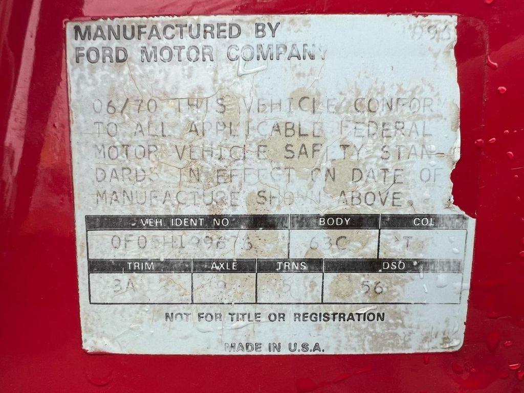 used 1970 Ford Mustang car, priced at $39,995