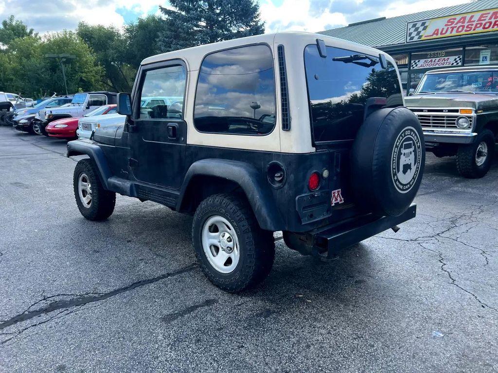 used 2000 Jeep Wrangler car, priced at $3,995