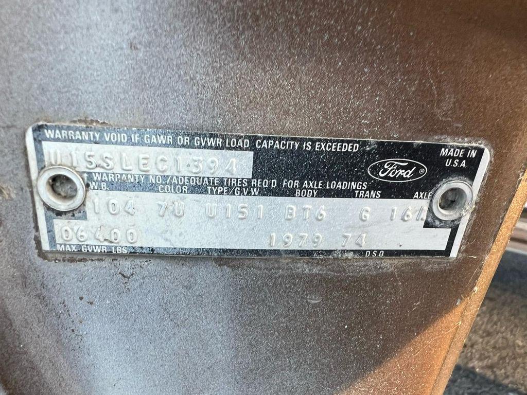 used 1979 Ford Bronco car, priced at $19,995