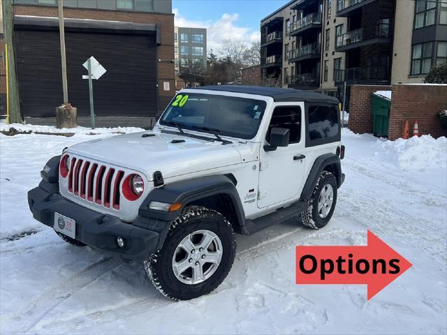 used 2020 Jeep Wrangler car, priced at $19,195