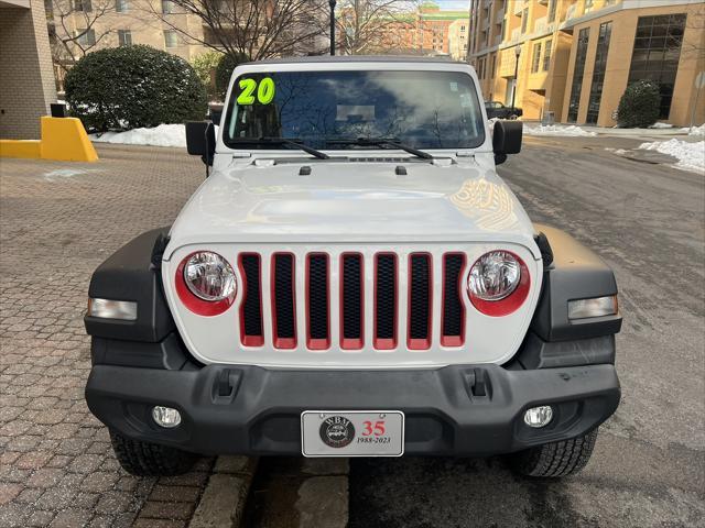 used 2020 Jeep Wrangler car, priced at $19,195