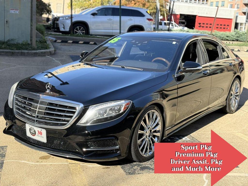 used 2015 Mercedes-Benz S-Class car, priced at $21,795