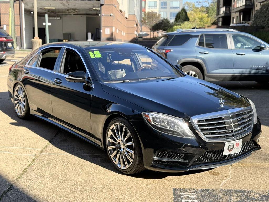 used 2015 Mercedes-Benz S-Class car, priced at $21,795