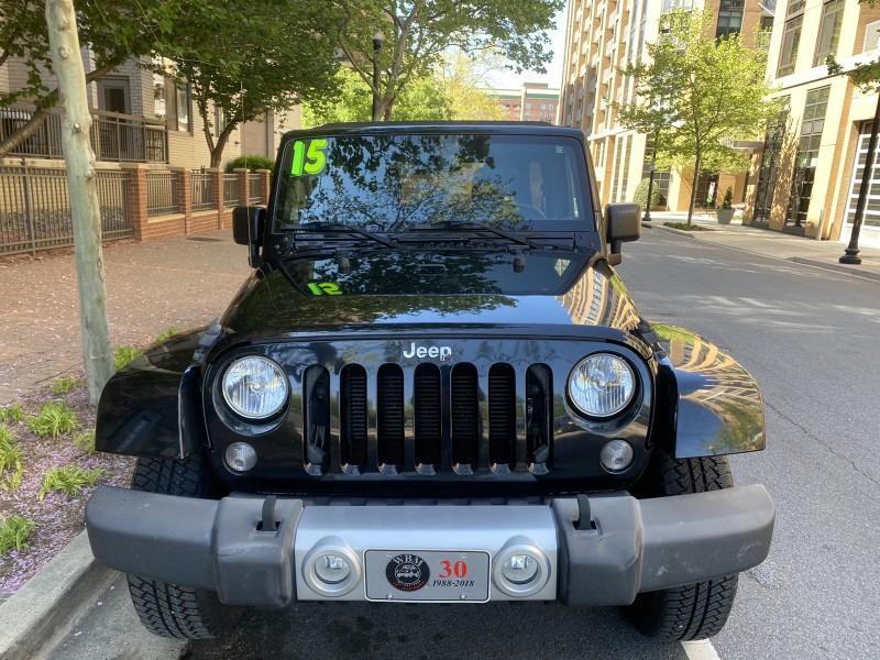 used 2015 Jeep Wrangler Unlimited car, priced at $18,395