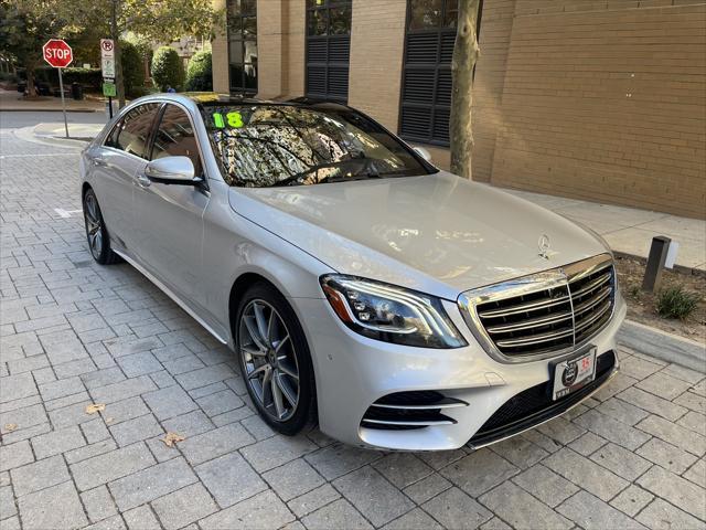 used 2018 Mercedes-Benz S-Class car, priced at $36,895