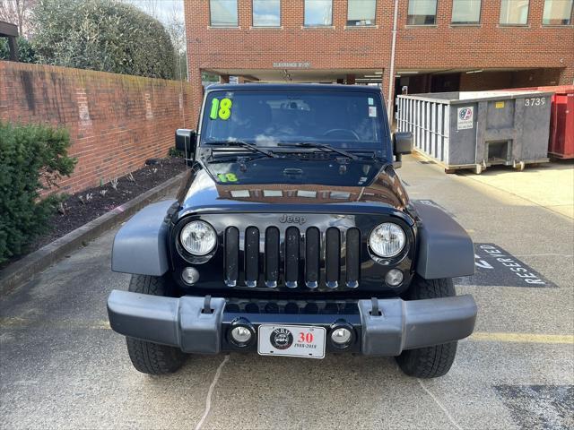 used 2018 Jeep Wrangler JK Unlimited car, priced at $17,395