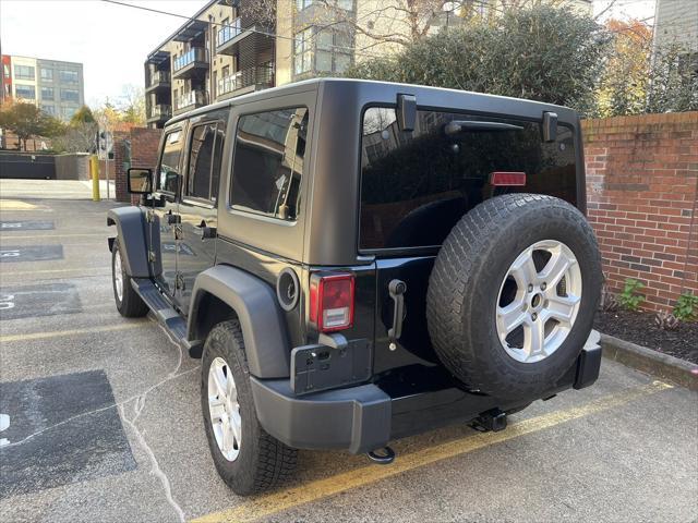 used 2018 Jeep Wrangler JK Unlimited car, priced at $17,395