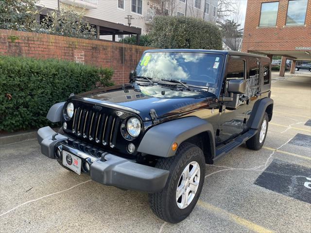 used 2018 Jeep Wrangler JK Unlimited car, priced at $17,395