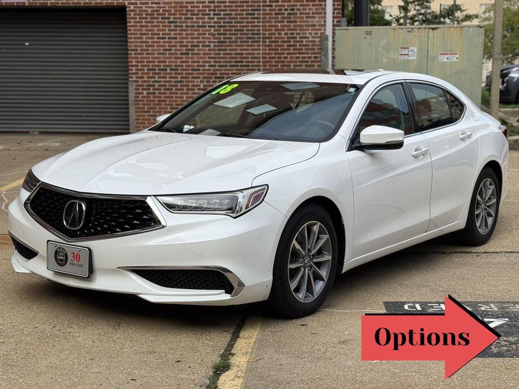 used 2018 Acura TLX car, priced at $16,495