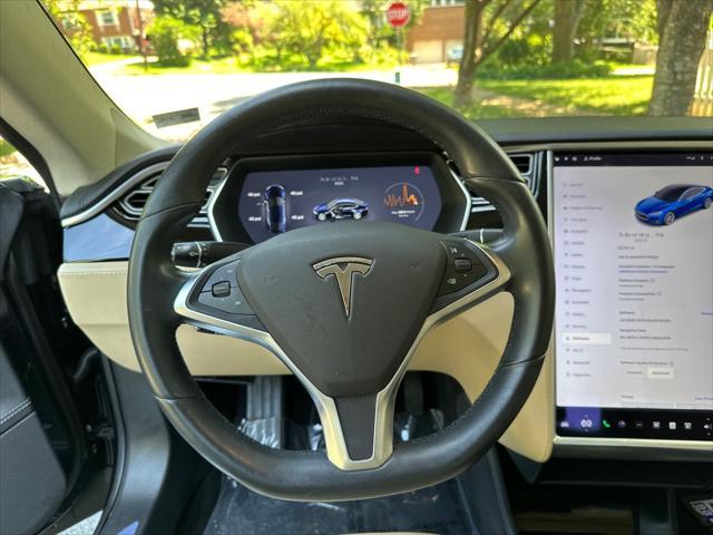 used 2015 Tesla Model S car, priced at $16,795