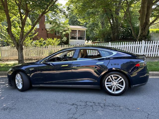 used 2015 Tesla Model S car, priced at $16,795