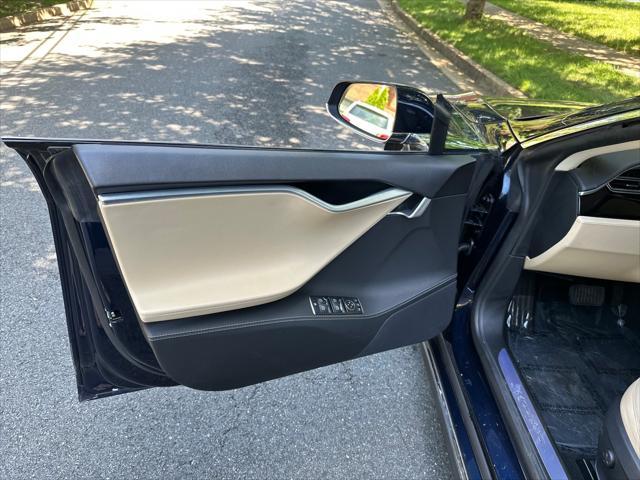 used 2015 Tesla Model S car, priced at $16,795