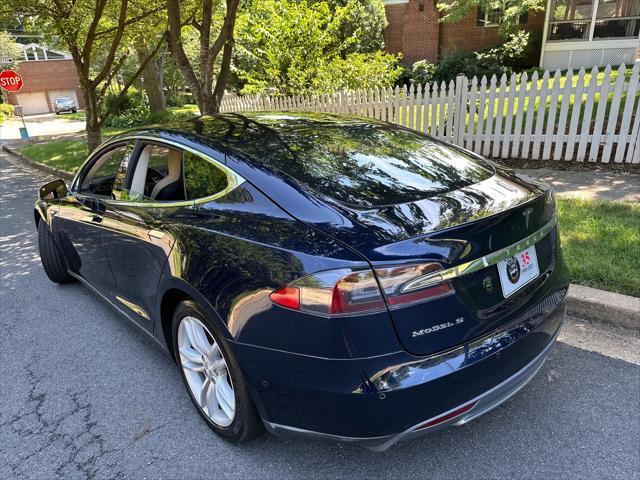 used 2015 Tesla Model S car, priced at $16,795