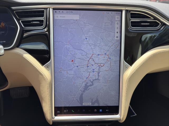 used 2015 Tesla Model S car, priced at $16,795