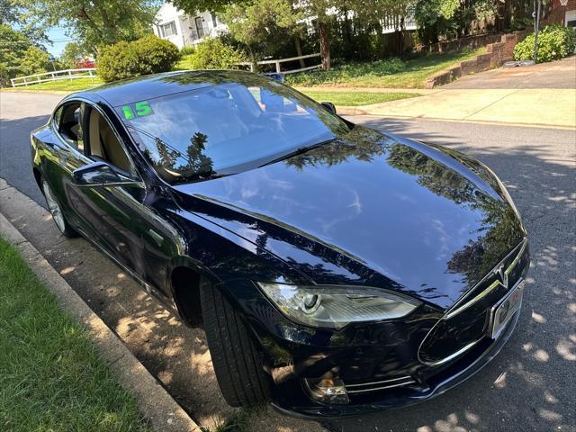 used 2015 Tesla Model S car, priced at $16,795