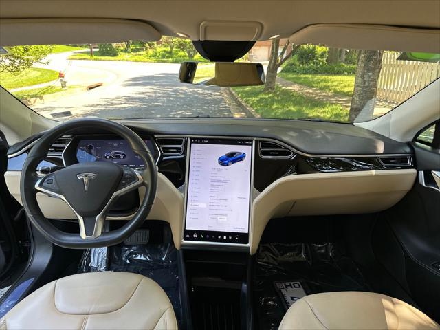used 2015 Tesla Model S car, priced at $16,795