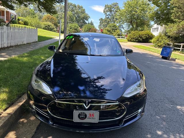 used 2015 Tesla Model S car, priced at $16,795