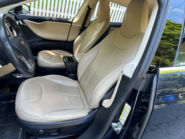 used 2015 Tesla Model S car, priced at $16,795