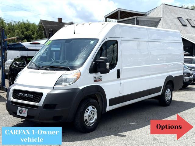 used 2019 Ram ProMaster 3500 car, priced at $18,195