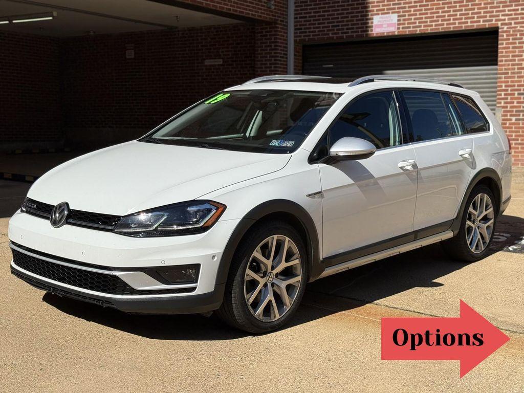 used 2019 Volkswagen Golf Alltrack car, priced at $14,495