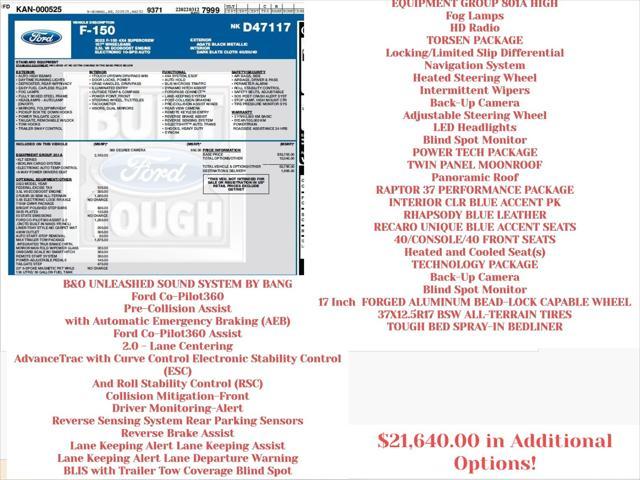 used 2021 Ford F-150 car, priced at $79,995