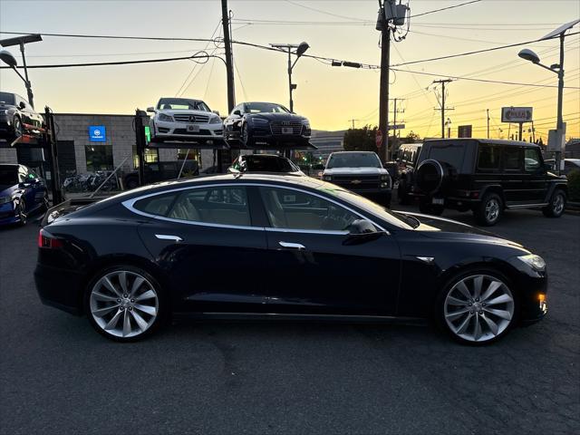 used 2013 Tesla Model S car, priced at $16,895
