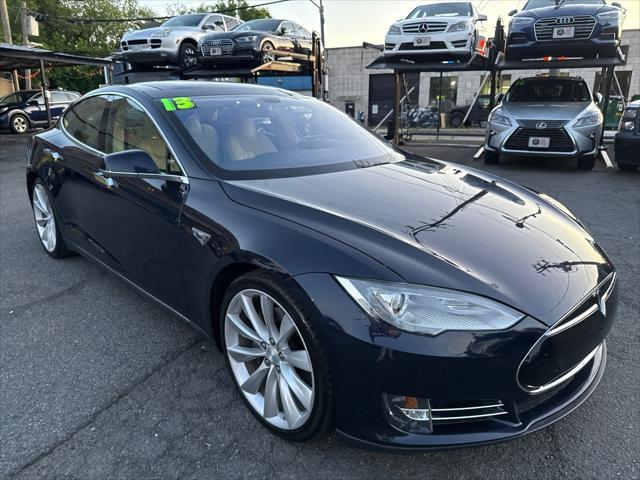 used 2013 Tesla Model S car, priced at $16,895