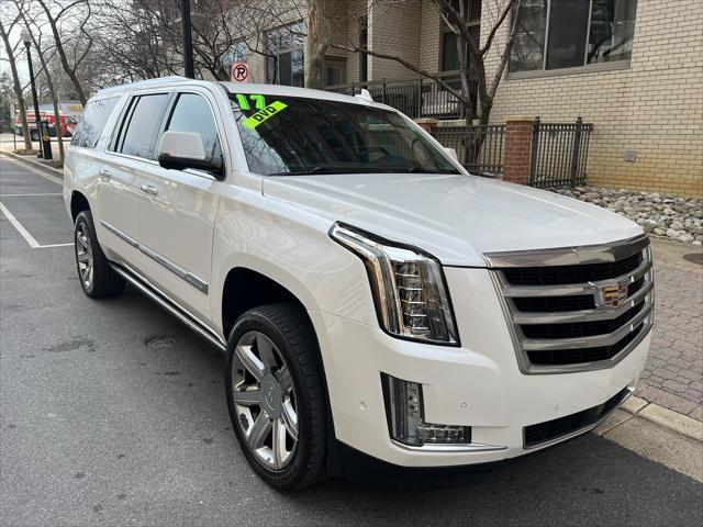 used 2017 Cadillac Escalade ESV car, priced at $20,395