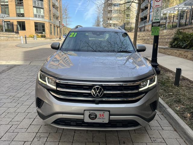 used 2021 Volkswagen Atlas car, priced at $23,995