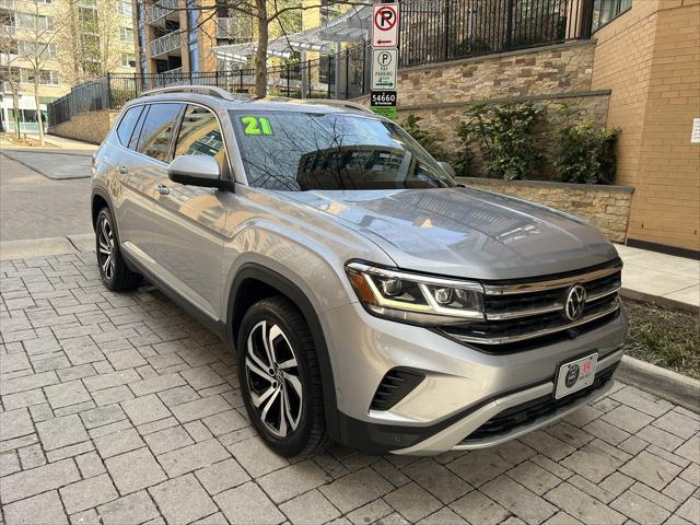 used 2021 Volkswagen Atlas car, priced at $23,995