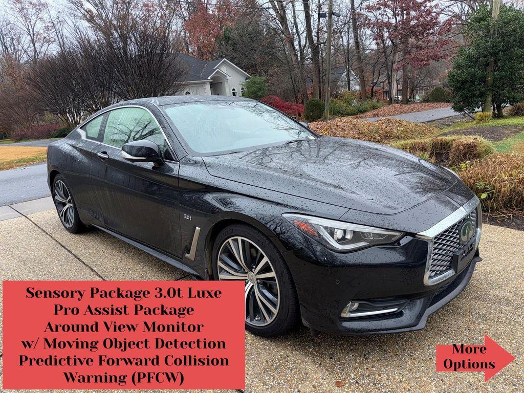 used 2018 INFINITI Q60 car, priced at $17,495