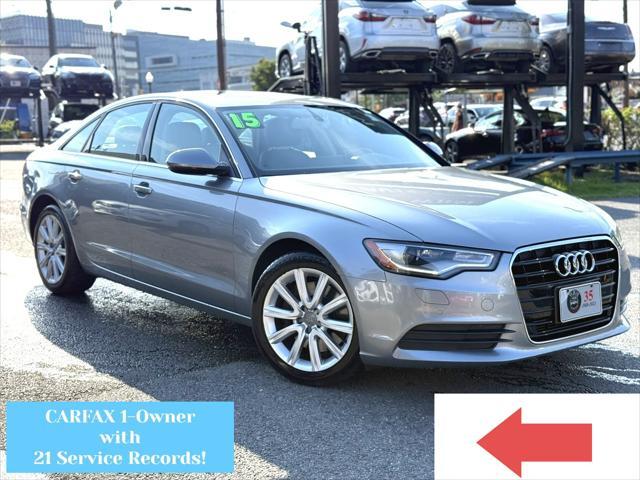 used 2015 Audi A6 car, priced at $9,995