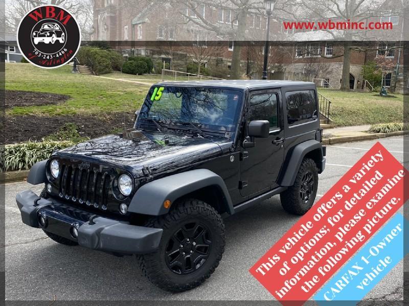 used 2015 Jeep Wrangler car, priced at $16,995